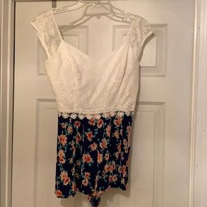 Floral Romper
